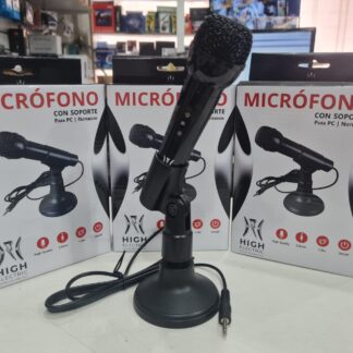 Microfono Con Soporte