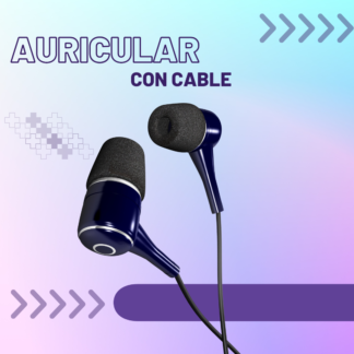 AURICULARES CON CABLE